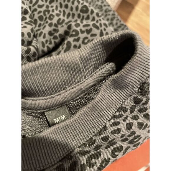 ATM Anthony Thomas Melillo Animal Leopard Print Sweatshirt‎ $298 Womens Medium - Picture 6 of 9